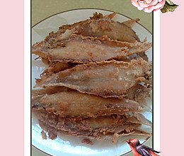 油炸鳎目尖鱼的做法