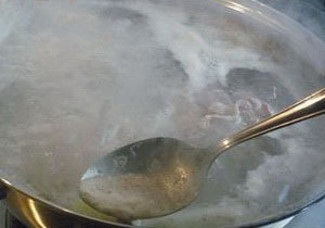 沾水豆腐烧羊肉的做法