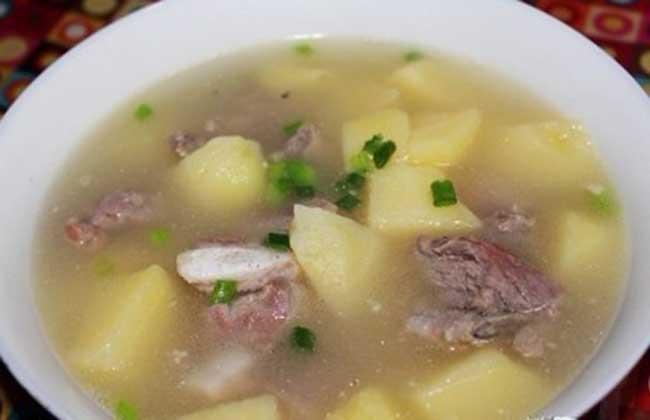 土豆排骨云豆汤的做法