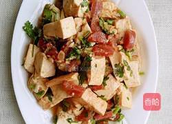 豆腐肠炒腌菜的做法