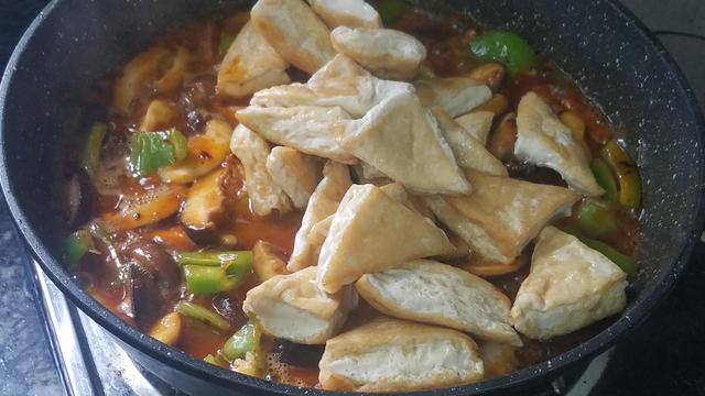 砂锅豆腐桃花的家常做法
