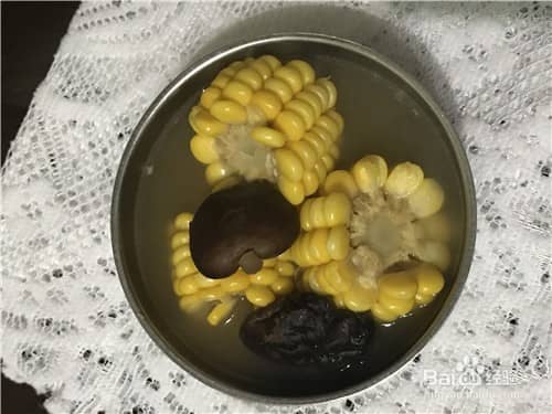 玉米鸡蛋香菇做法