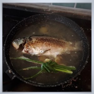 鲫鱼蘑菇汤枸杞汤的做法