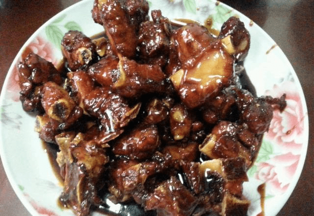 老饭骨做猪排骨的做法
