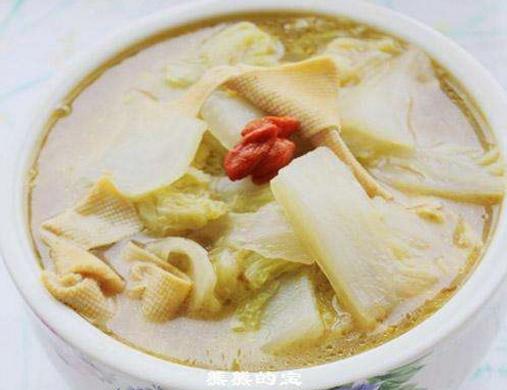 干豆腐炖白菜的做法