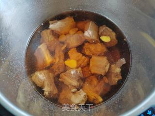 排骨烧竹笋花菜的做法