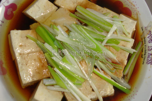 广式清蒸豆腐的做法