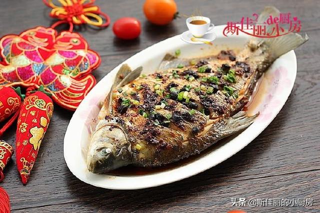 面鱼盘的做法