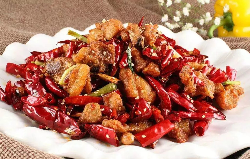 肉片汤辣子鸡的做法