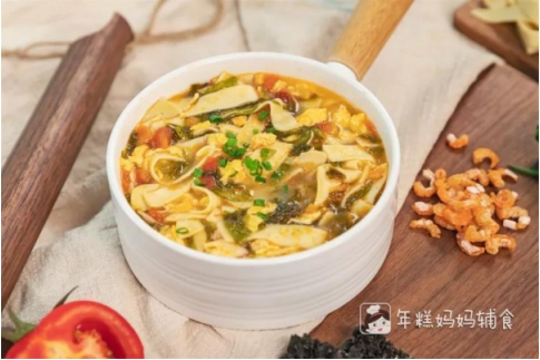 紫菜鸡蛋虾米面做法