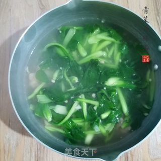 青菜面皮汤的做法窍门