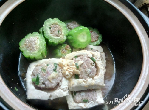 正宗豆腐酿肉的做法