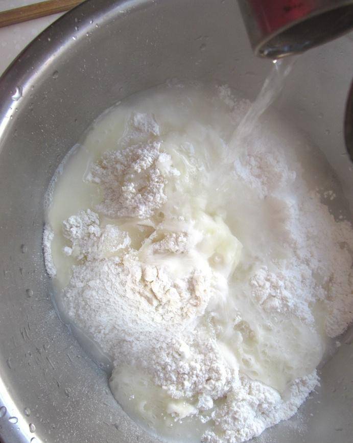 冷水面的做法