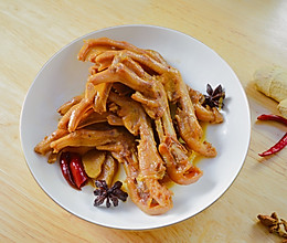 油炸鸭掌的做法