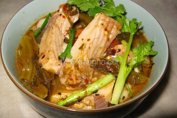 腊肉腌酸菜鱼的做法视频