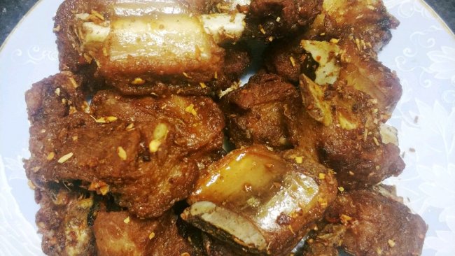 美食排骨肘子的做法视频
