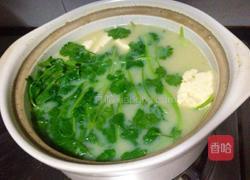 泥鳅豆腐香菜 汤的做法