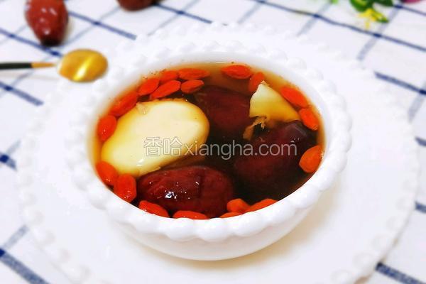 黑糖红枣炖鸡蛋做法
