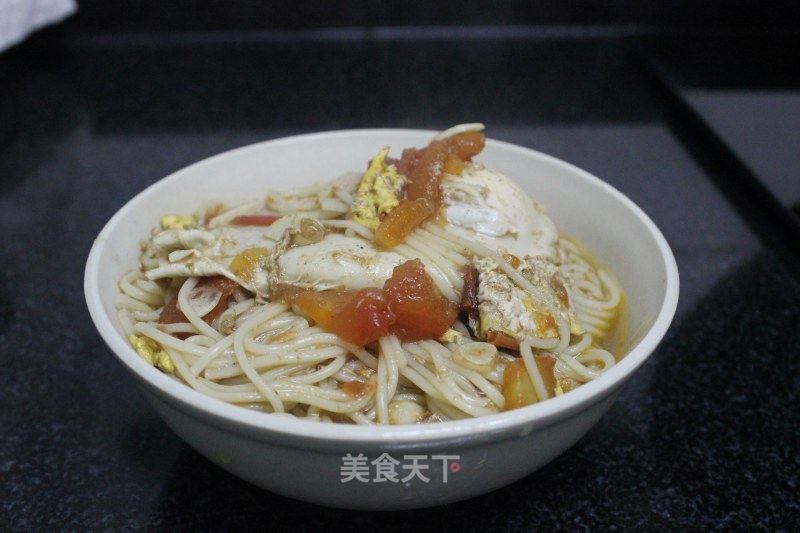 鸡蛋面具体做法