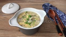 蘑菇鸡蛋汤山东做法