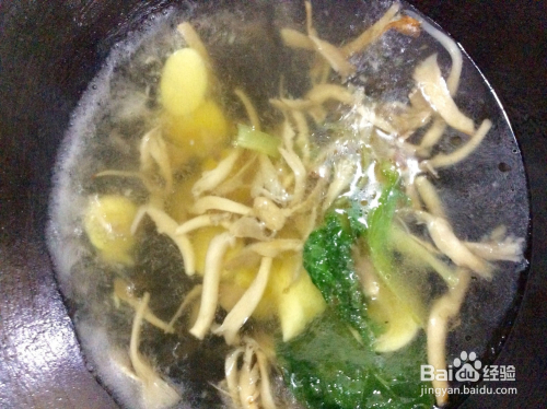 蘑菇汤豆腐的家常做法