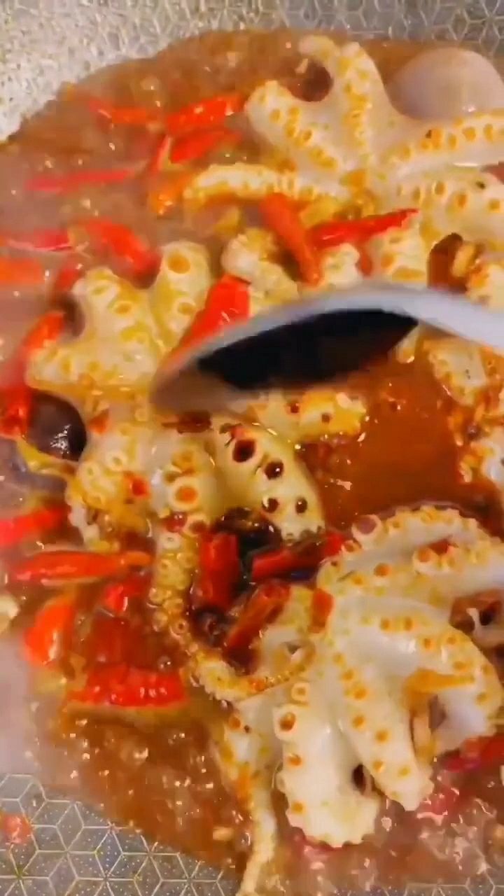 麻辣迷你八爪鱼的做法