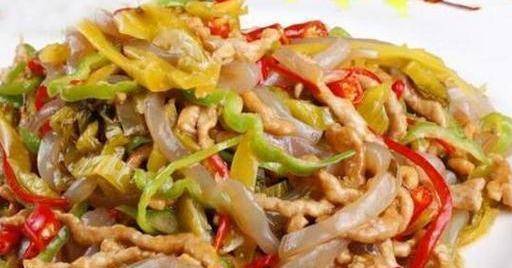 鸡蛋肉丝炒咸菜做法窍门