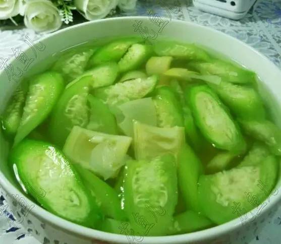红豆丝瓜汤的做法