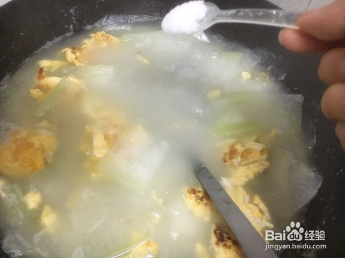 土豆冬瓜鸡蛋汤的做法