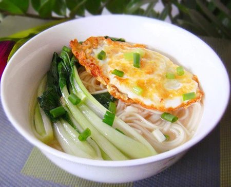 掉秤青菜鸡蛋汤做法