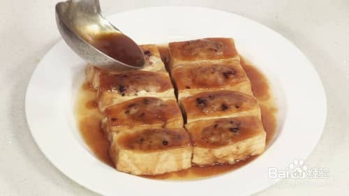朵朵酿豆腐的做法