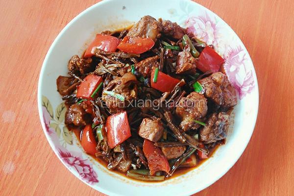 家常菜豆角炖排骨的做法
