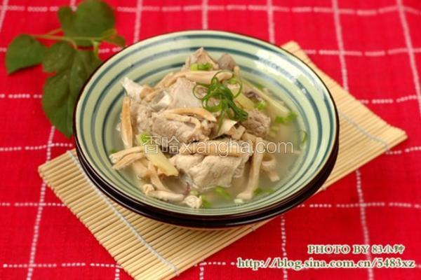乌贼头炖排骨的做法大全