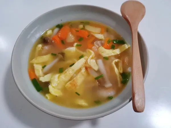 鸡蛋三鲜汤的做法