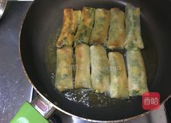 鸡蛋煎春卷的做法
