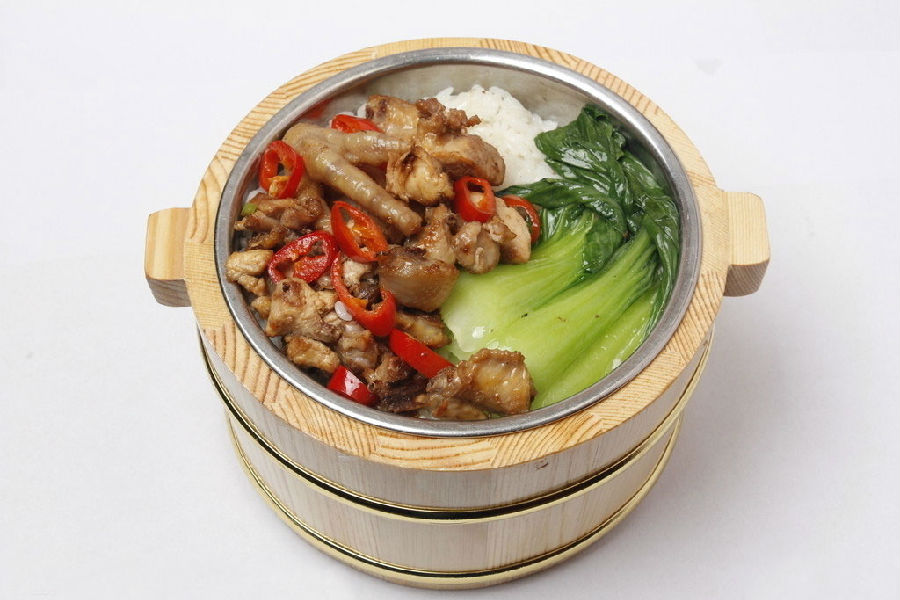 豆腐木桶饭的做法