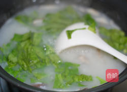 生菜香菇排骨粥的做法