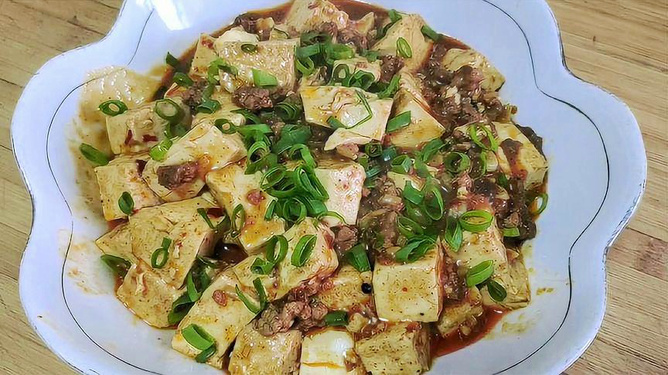 肉沫黑豆腐的做法