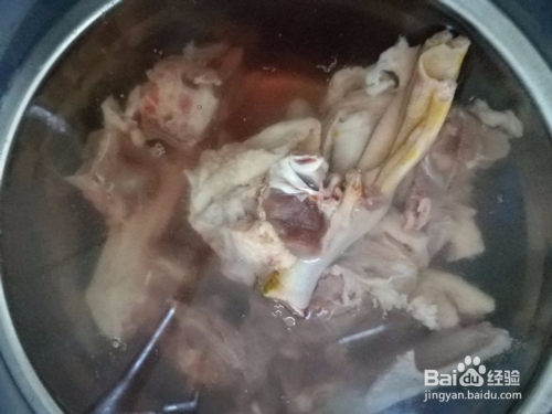 鸭肉酸甜汤的做法