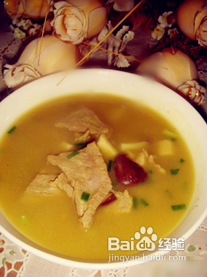 葱姜牛肉土豆汤的做法