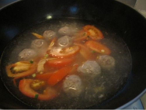 牛肉丸汤的家常做法