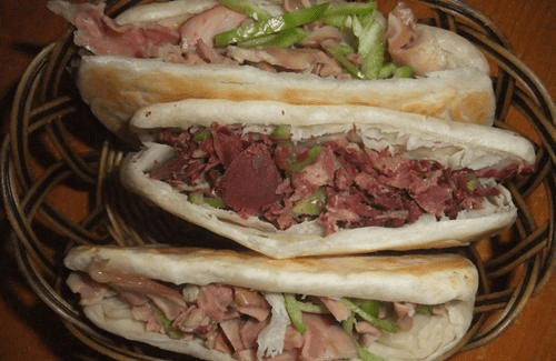驴肉烧饼汤的做法