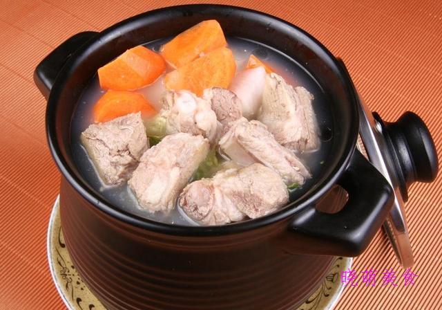 羊肉炖鸡脚汤的做法