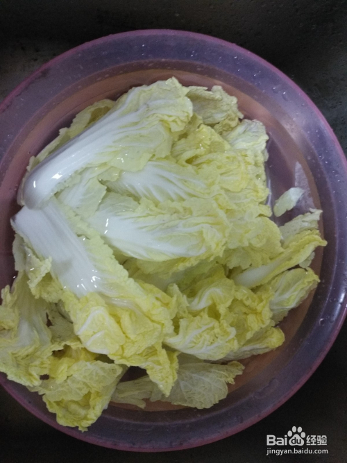 凉拌高山娃娃菜的做法