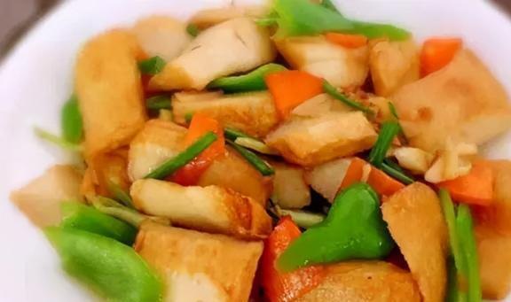 不用辣椒烧的豆腐的做法