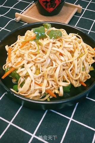 浓汤豆腐丝的做法