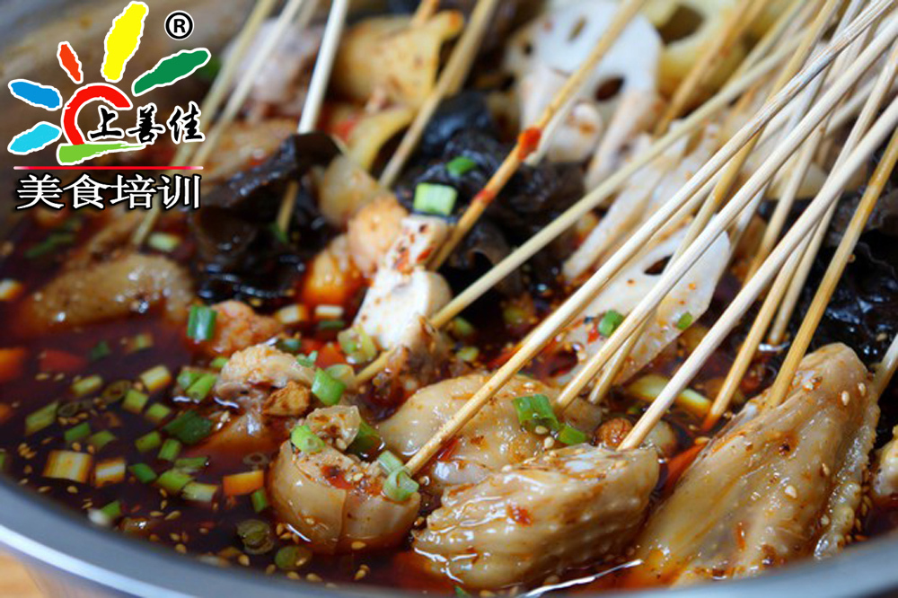 猪油炸豆腐串串的做法