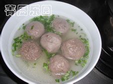 潮汕丸子头汤的做法