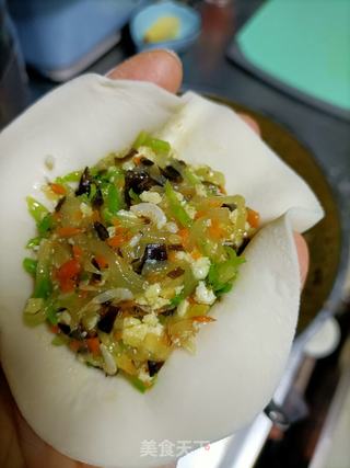 角瓜鸡蛋蒸饺的做法