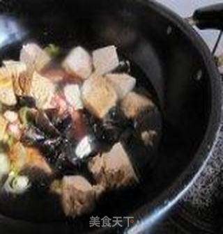 海参炖冻豆腐的做法